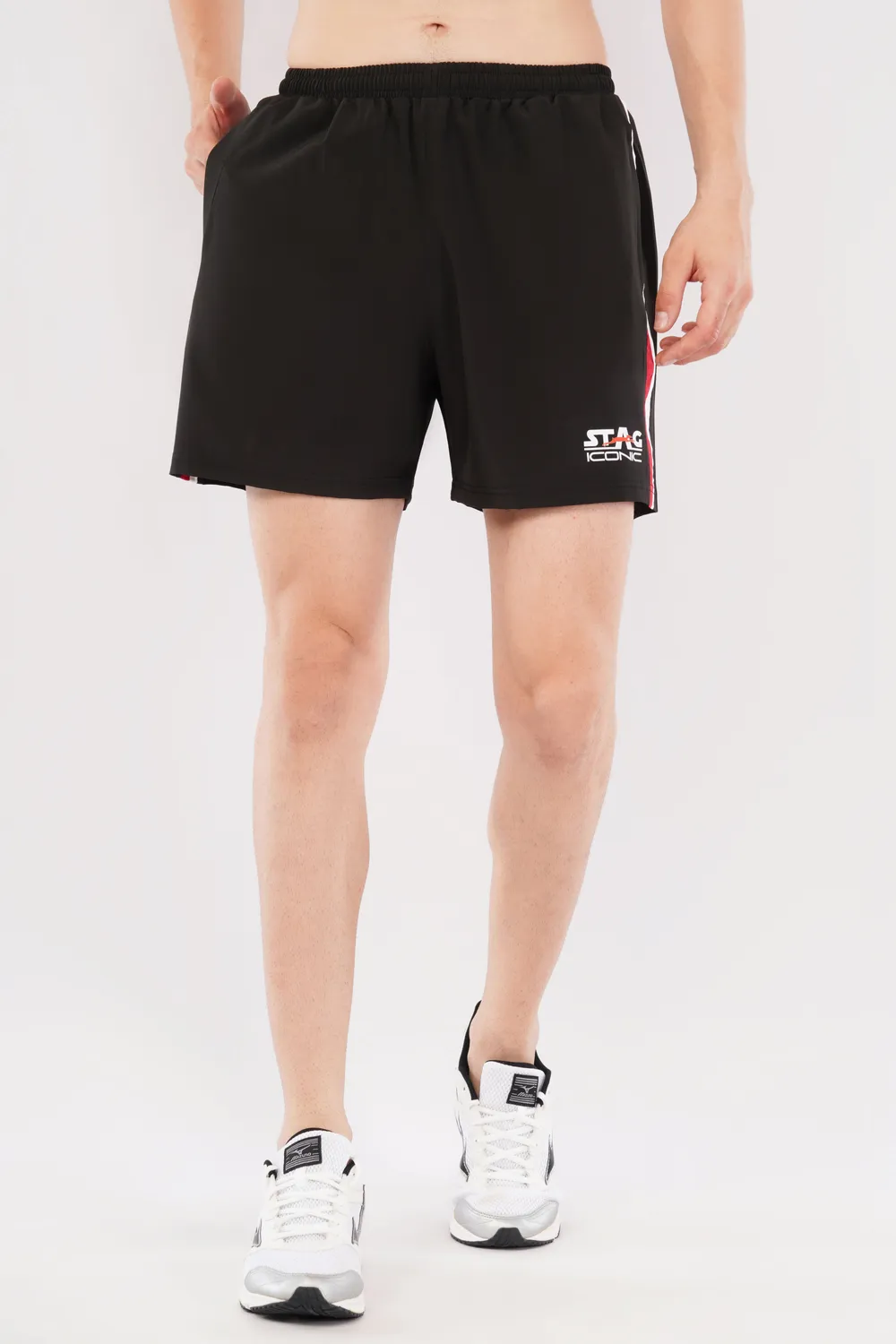 Stag Iconic Trend Black SH-TR4 Trainingsshorts