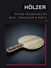 SOULSPIN Walnut Speed Tischtennisholz OFF+ Vollholz