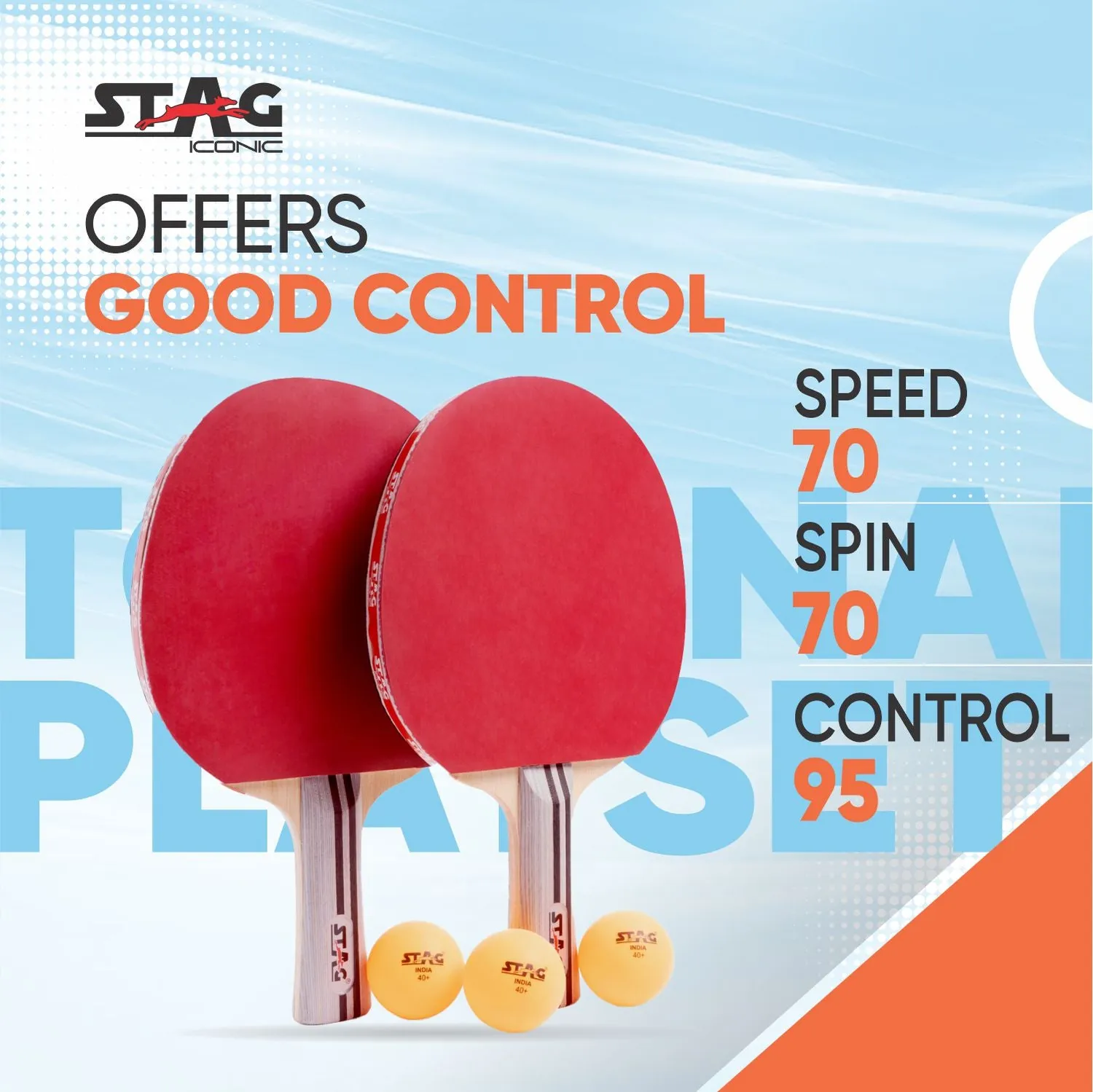 Stag Iconic Tournament Tischtennis-Set