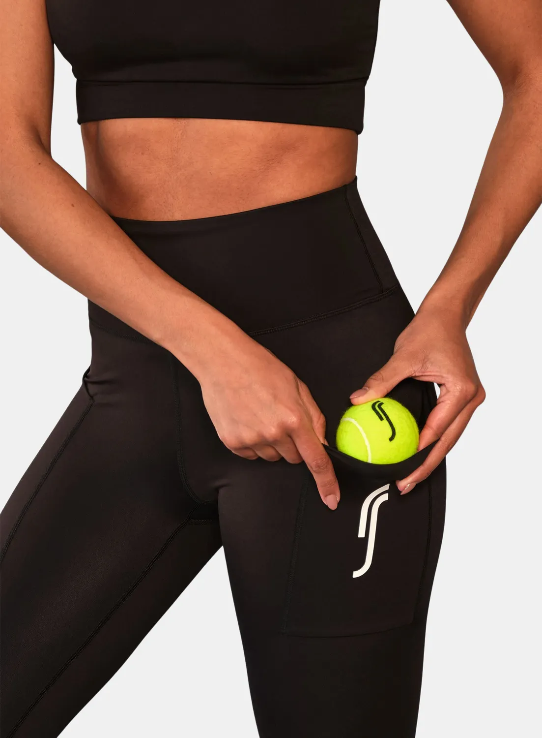Robin Soderling Stretch Tech Women's Stretch Tech Side Pocket Tights Damen-Tights
