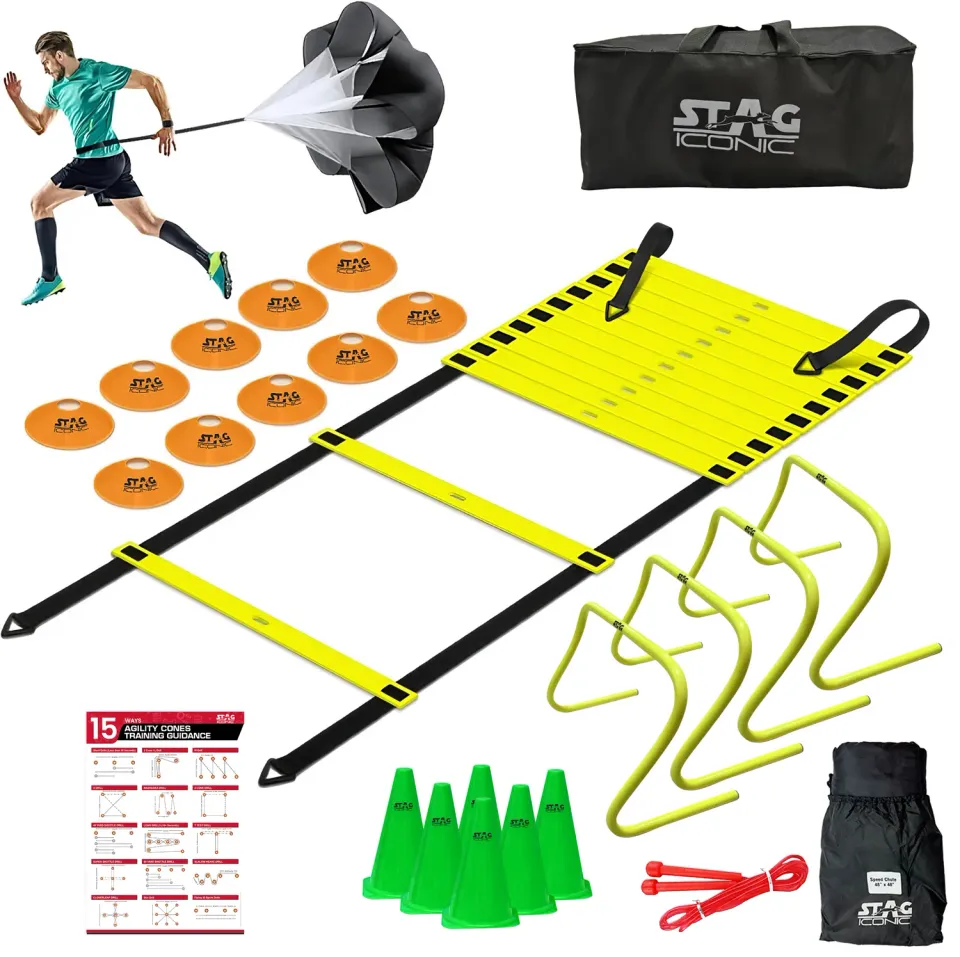 Stag Iconic Agility Speed Trainingsset mit Tasche
