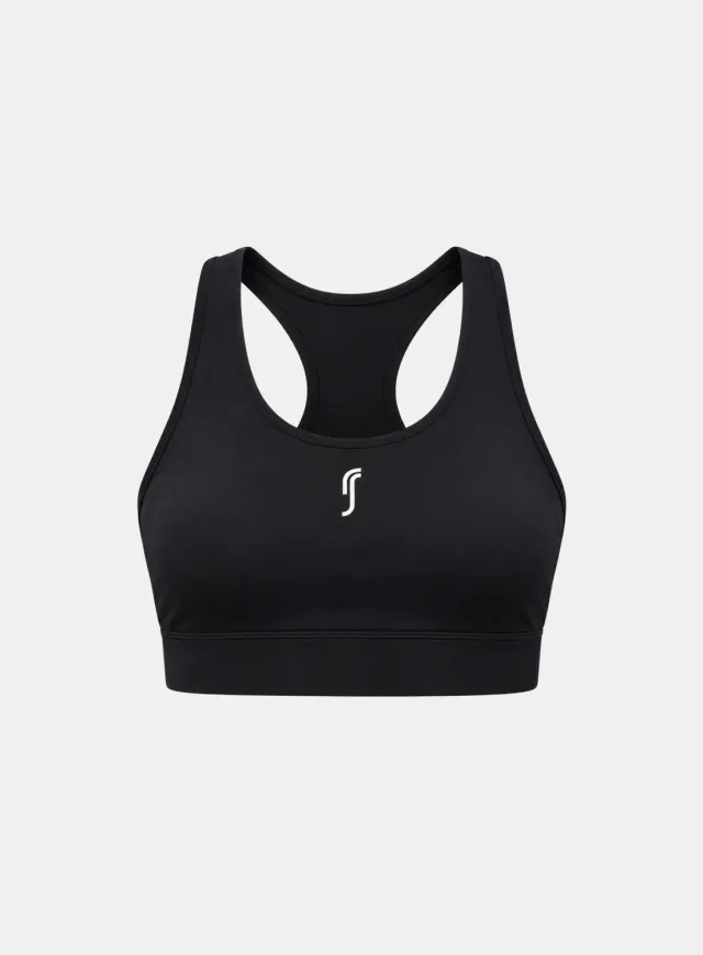 Robin Soderling Stretch Tech Women's Stretch Tech Sports Bra Logo Sport-BH