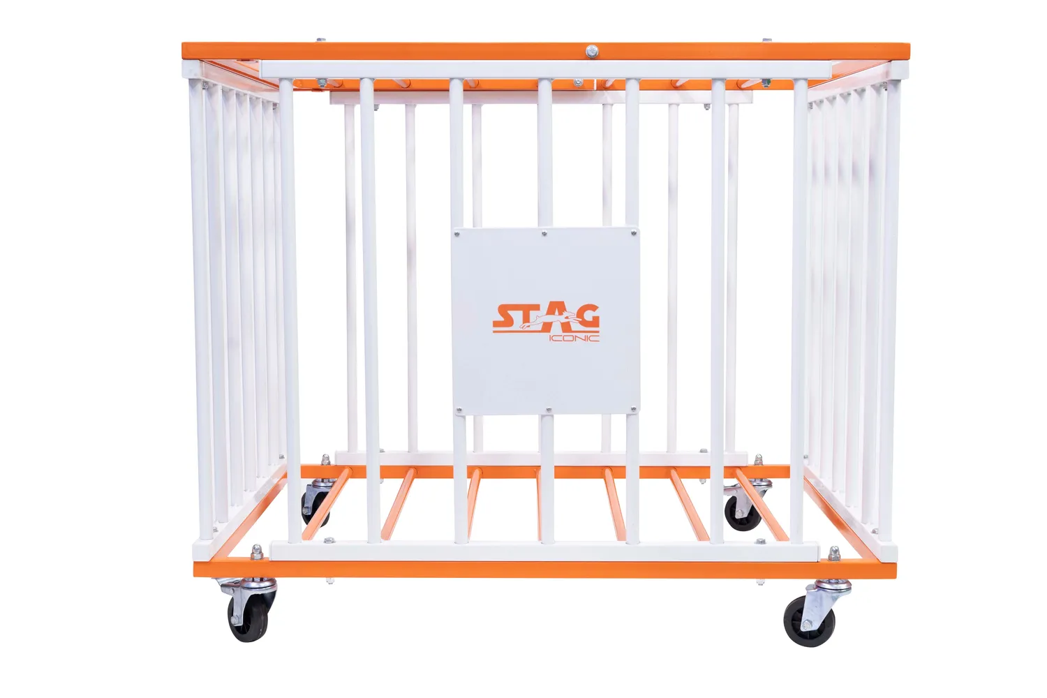 Stag Iconic Ballwagen Ballkorb Stahl für 36 Bälle robust