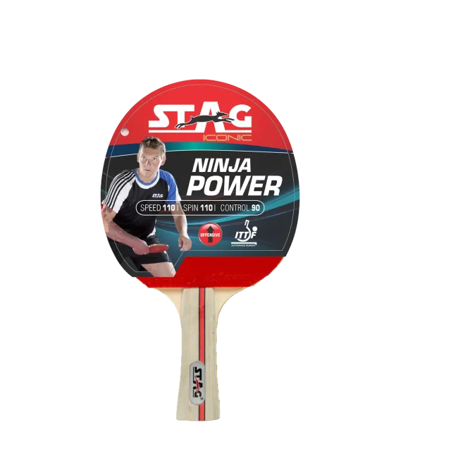 Stag Iconic Ninja Power Tischtennisschläger